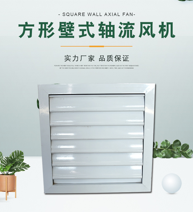 方Ş壁式防爆轴流风机