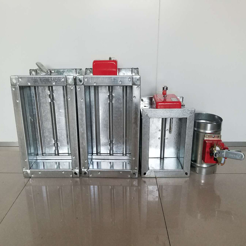 防ç«é˜€å®‰è£…在机械排烟系¾lŸå„支管端部